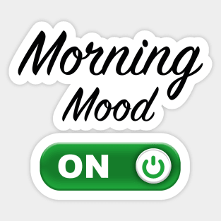 Morning Mood Sticker